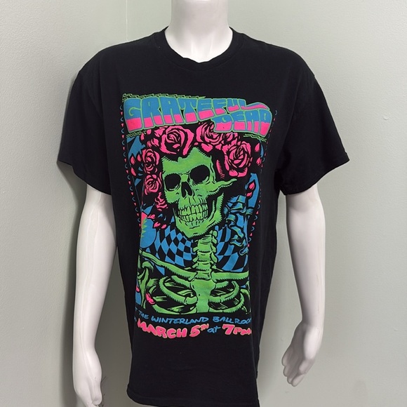 Grateful Dead Bertha Winterland Ballroom  Licensed Medium Liquid Blue - Picture 4 of 8